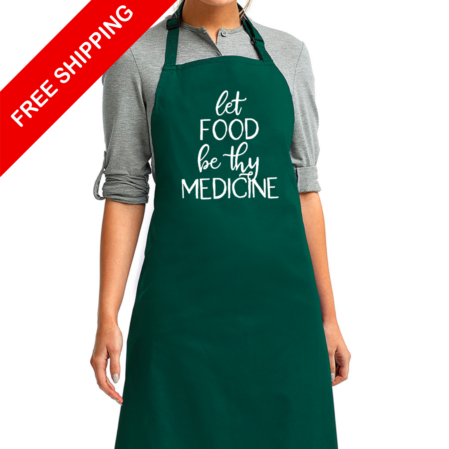 Let Food Be Thy Medicine Apron