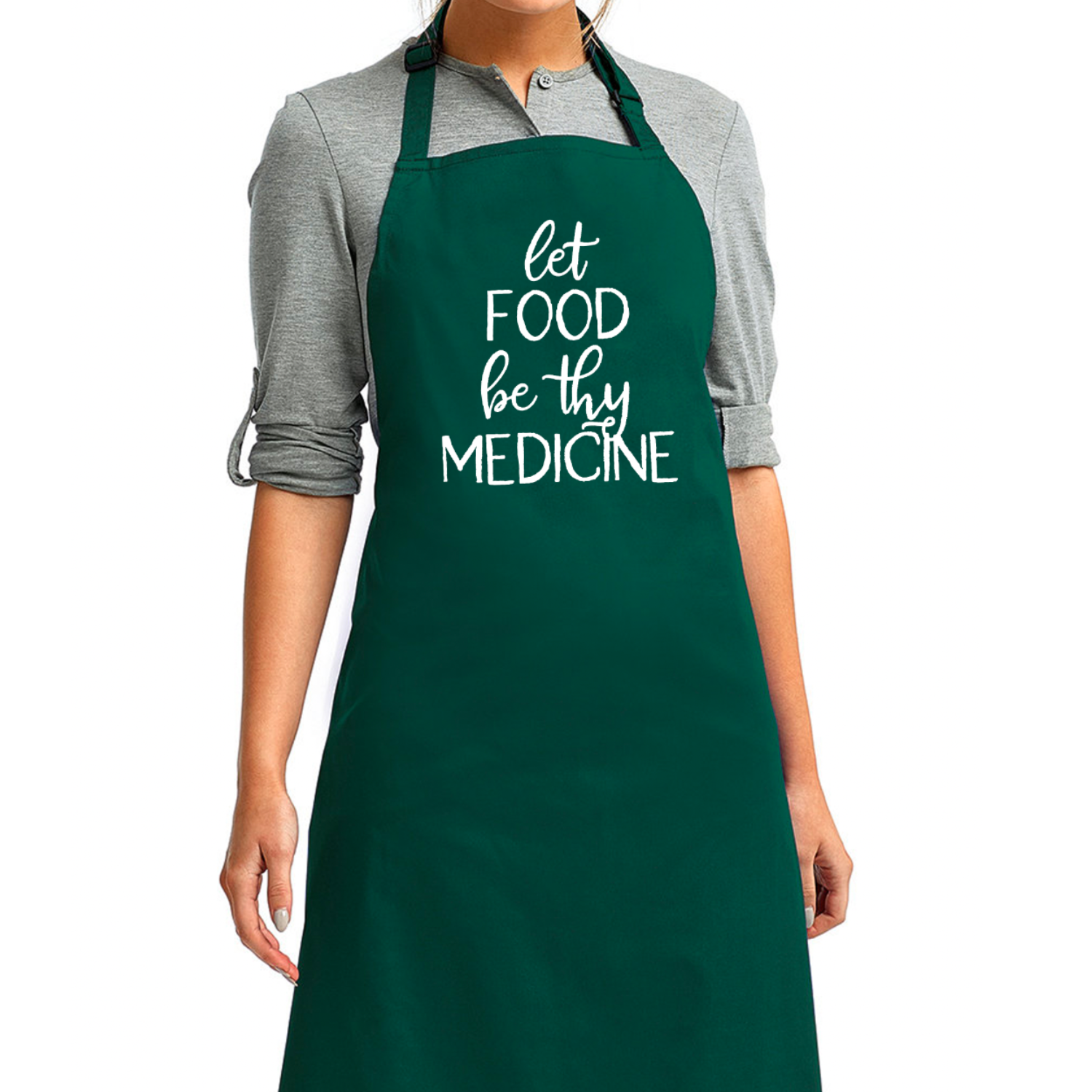 Let Food Be Thy Medicine Apron