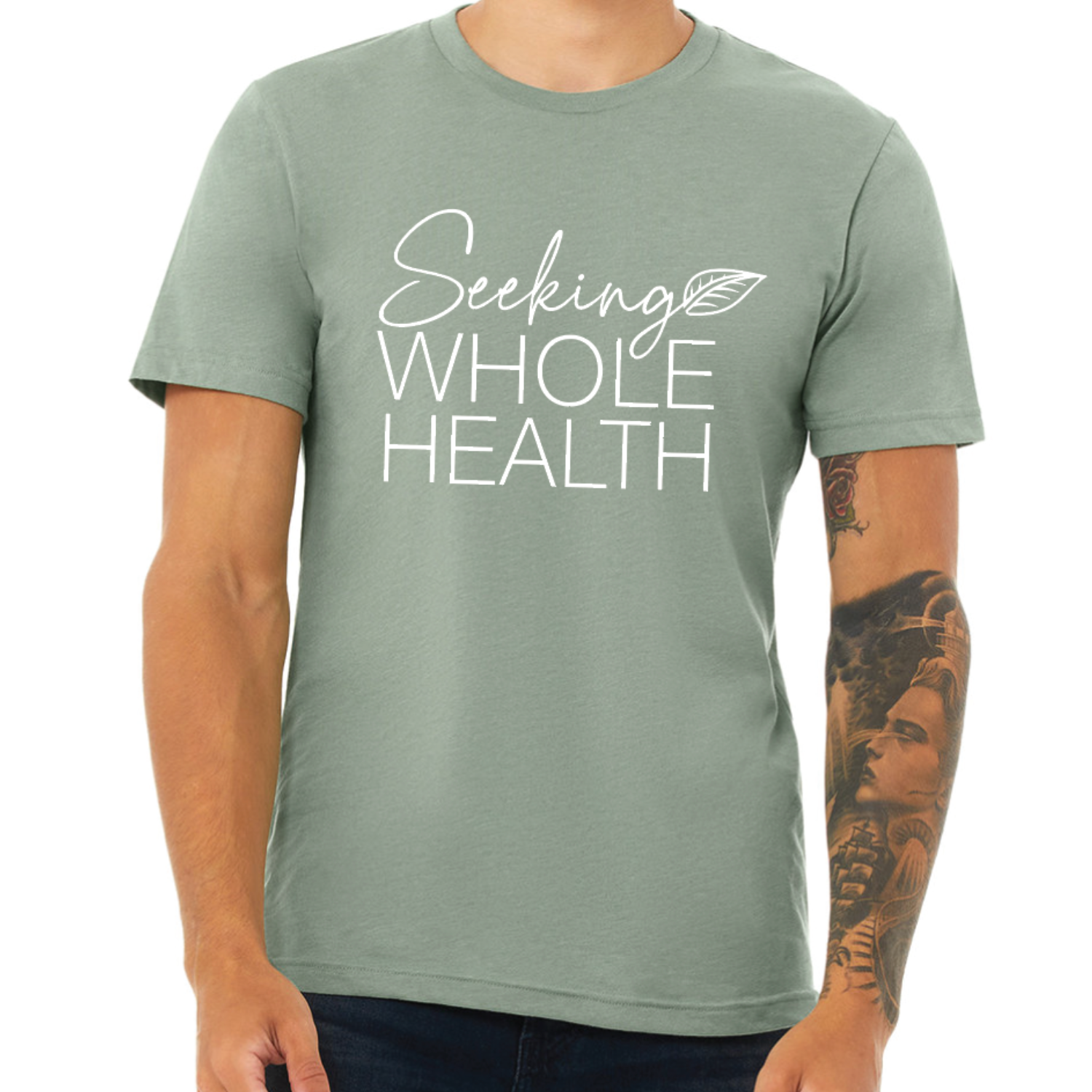Green Seeking Whole Health Unisex T-Shirt