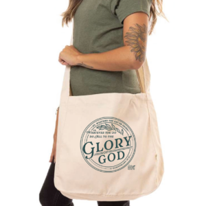 Glory to God Messenger Tote Bag