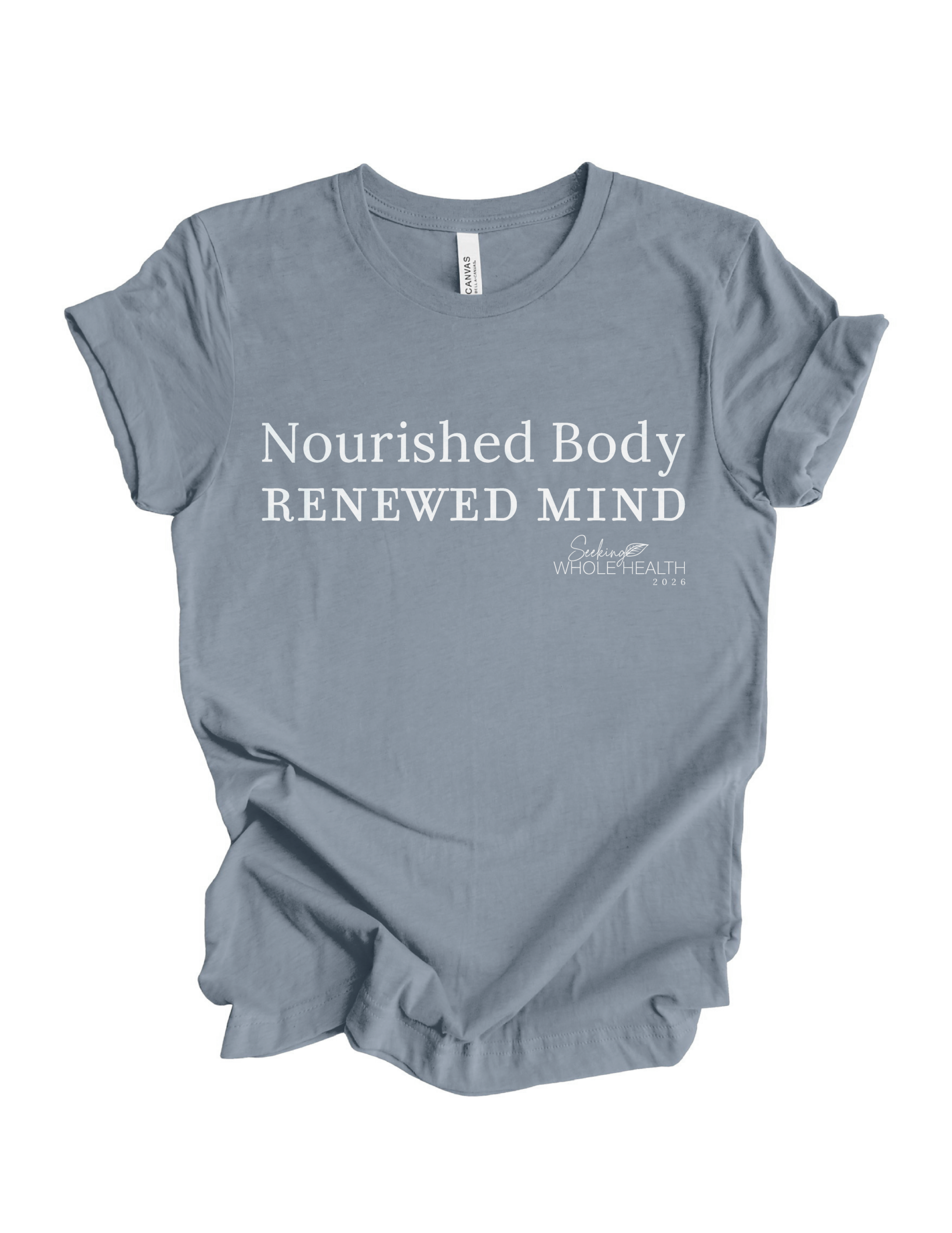 Nourished Body, Renewed Mind Unisex T-shirt